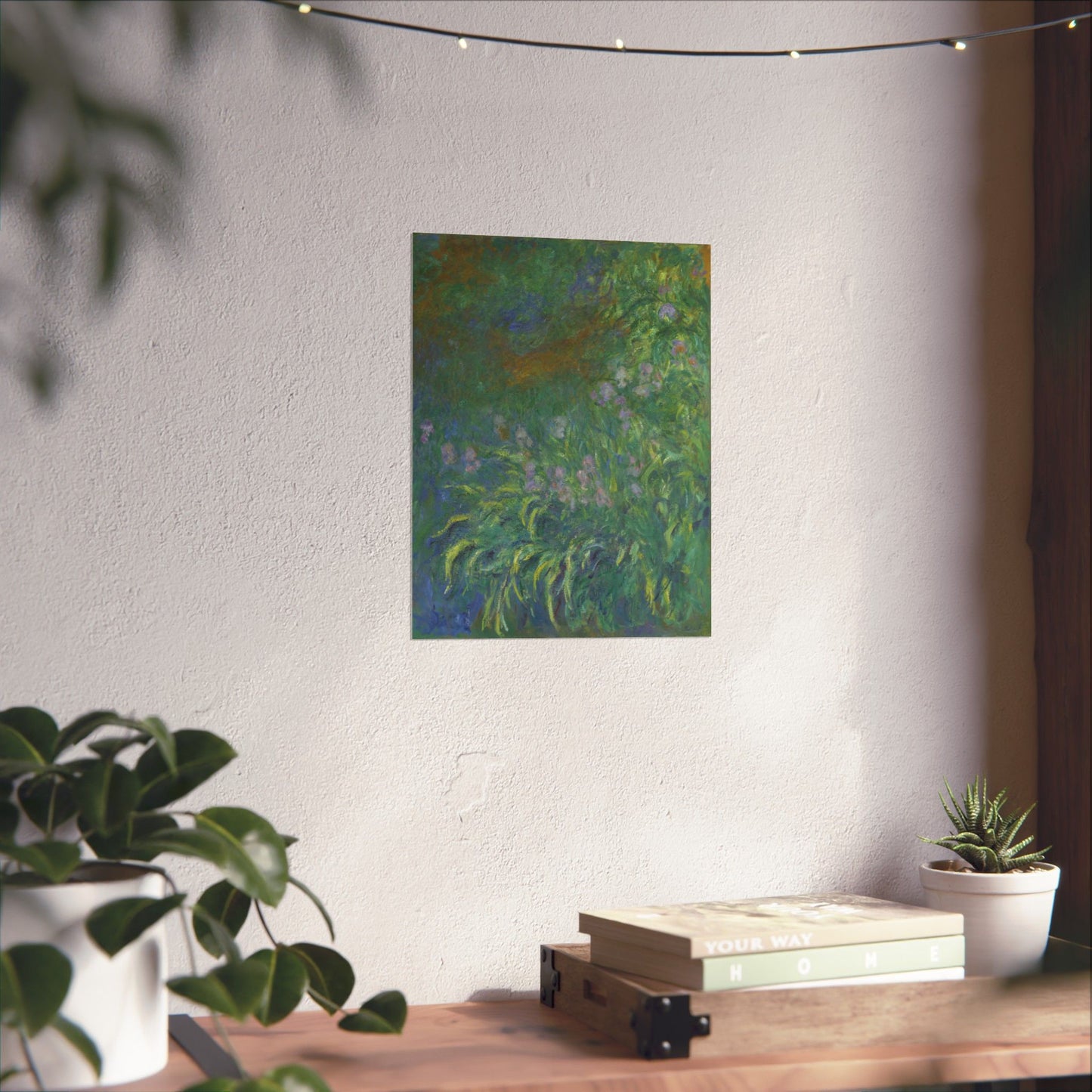 Claude Monet - Irises Botanical Fine Art Print