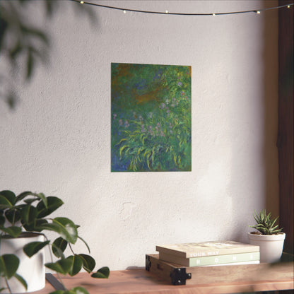 Claude Monet - Irises Botanical Fine Art Print