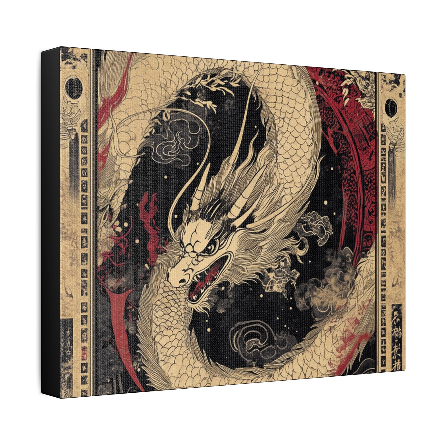Can't Fight Fate - Dragon Collection -  Fine Art Print on Canvas