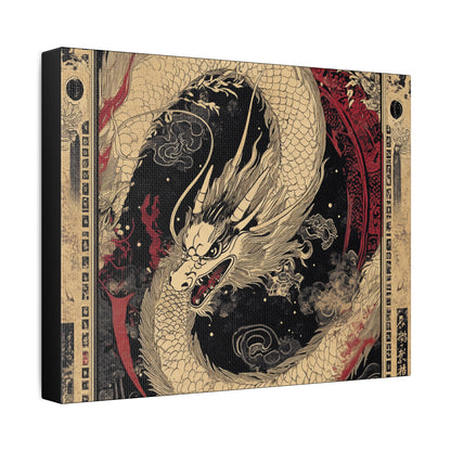 Can't Fight Fate - Dragon Collection -  Fine Art Print on Canvas