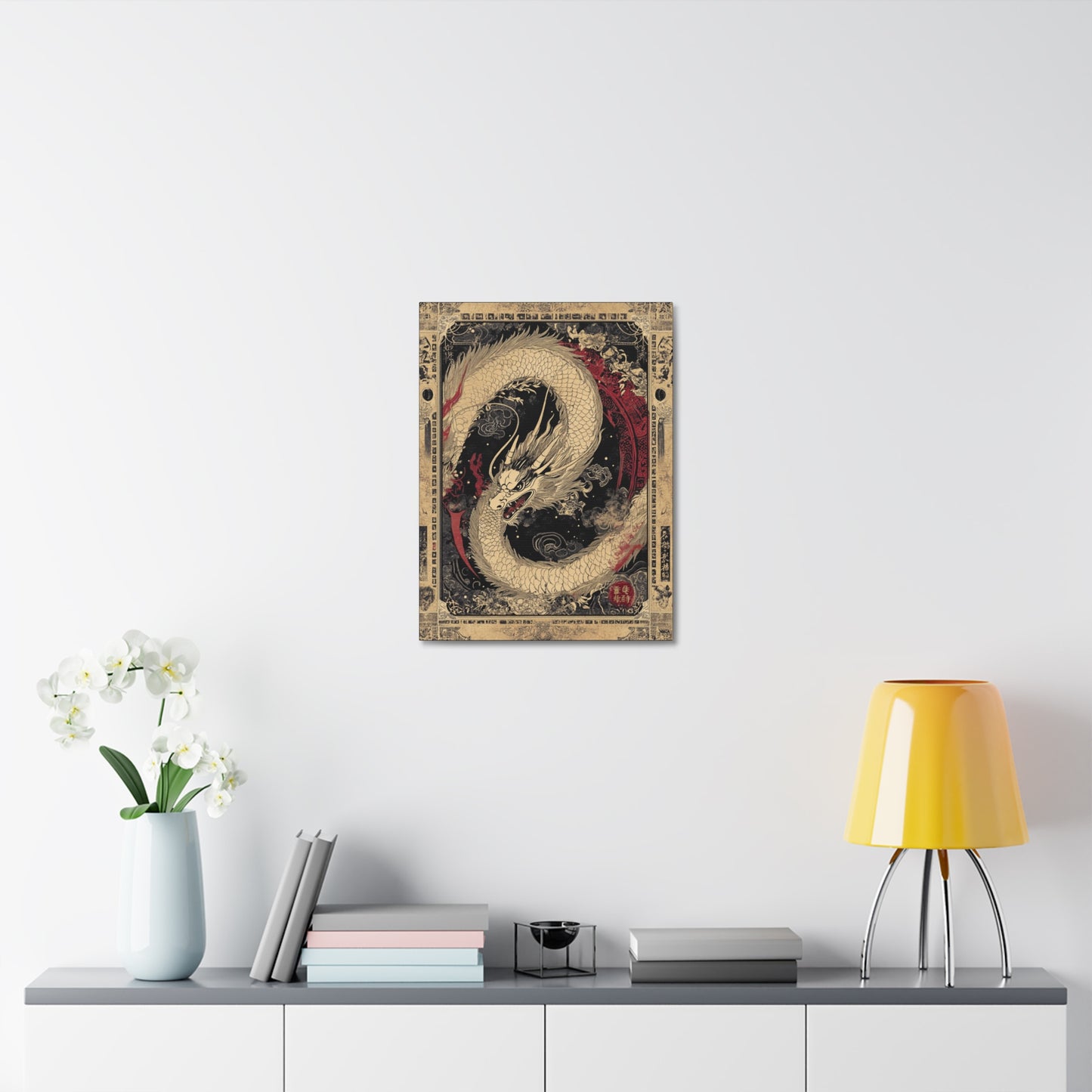 Can't Fight Fate - Dragon Collection -  Fine Art Print on Canvas