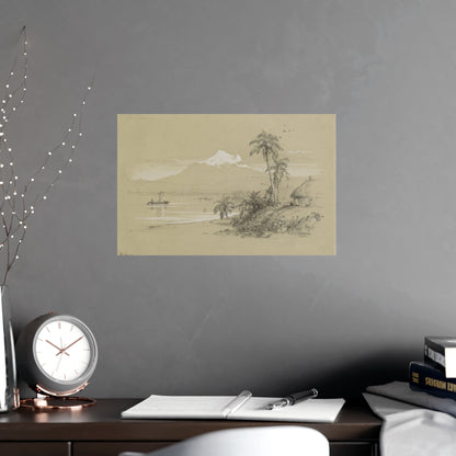 Magdalena River South America - Tropical Landscape Fine Art Poster