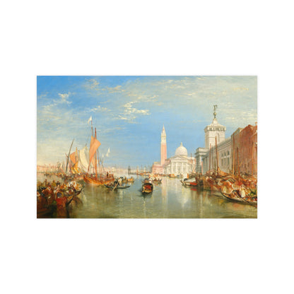 Venice Dogana and San Giorgio Maggiore - Turner Fine Art Poster