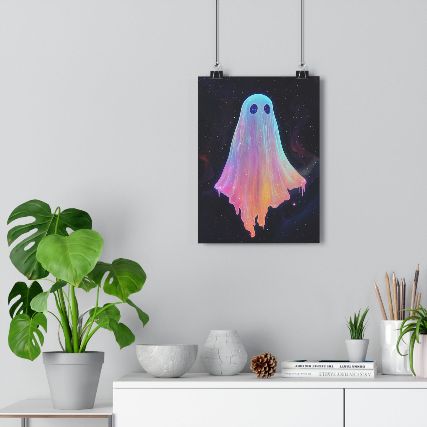 Cosmic Ghost Poster - Giclée Art Print