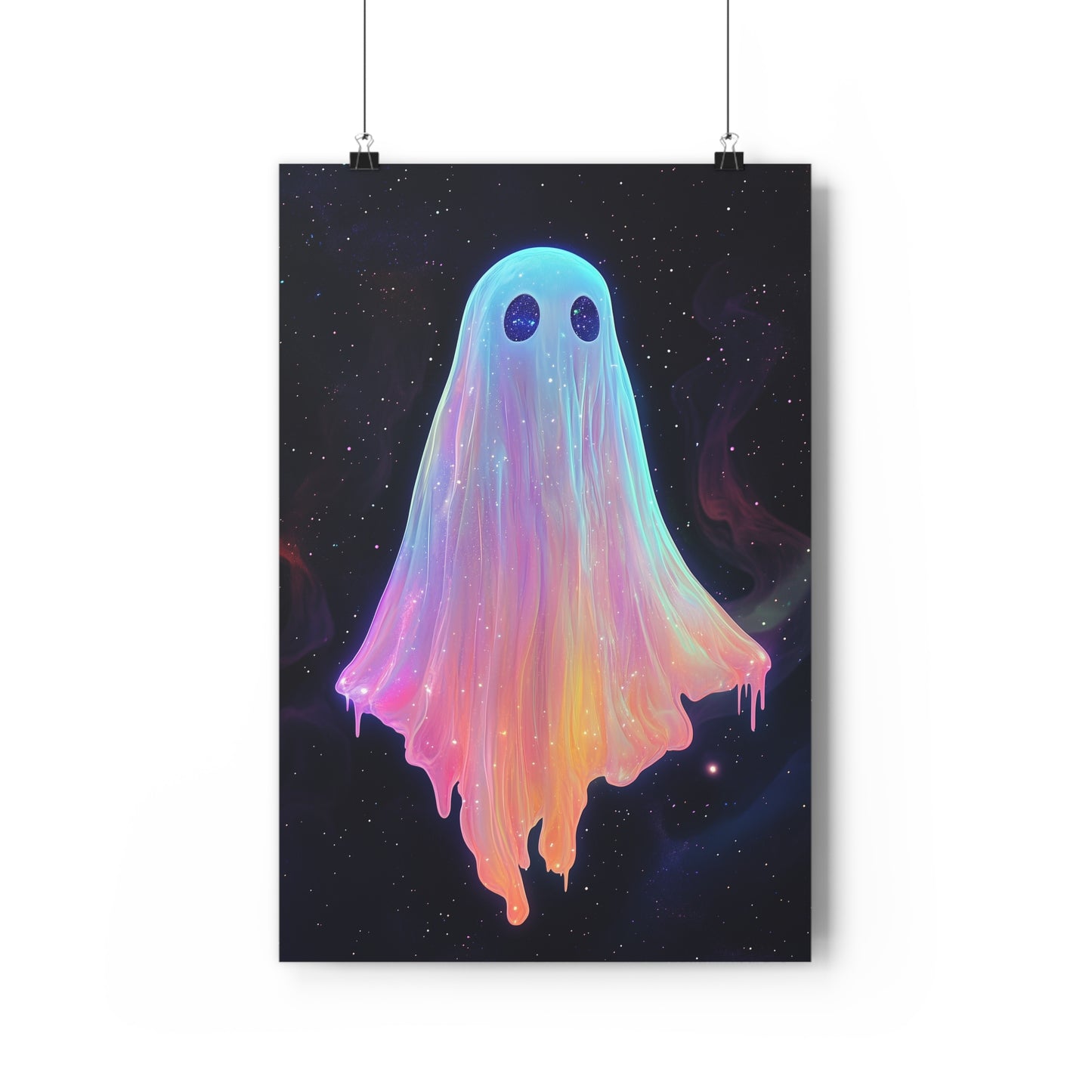 Cosmic Ghost Poster - Giclée Art Print
