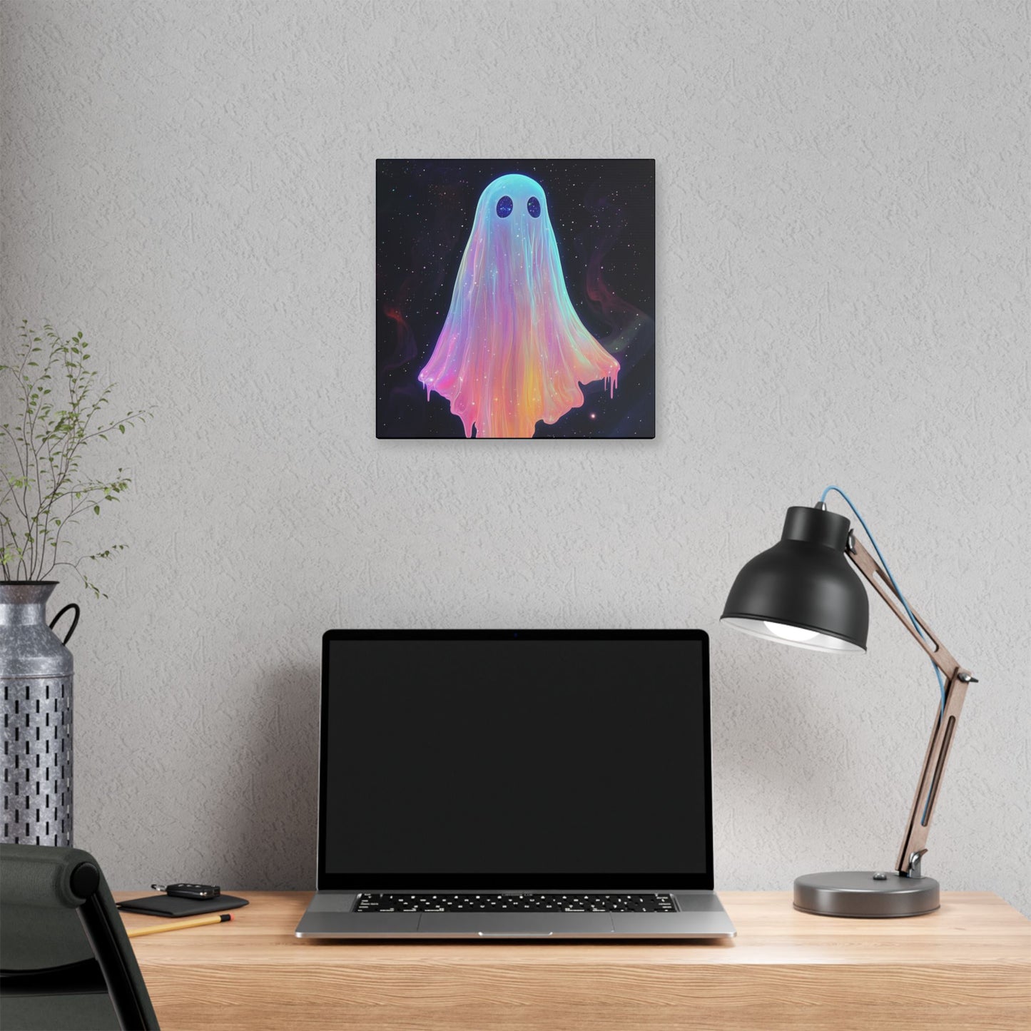 Cosmic Ghost  - Custom Art Print on Canvas