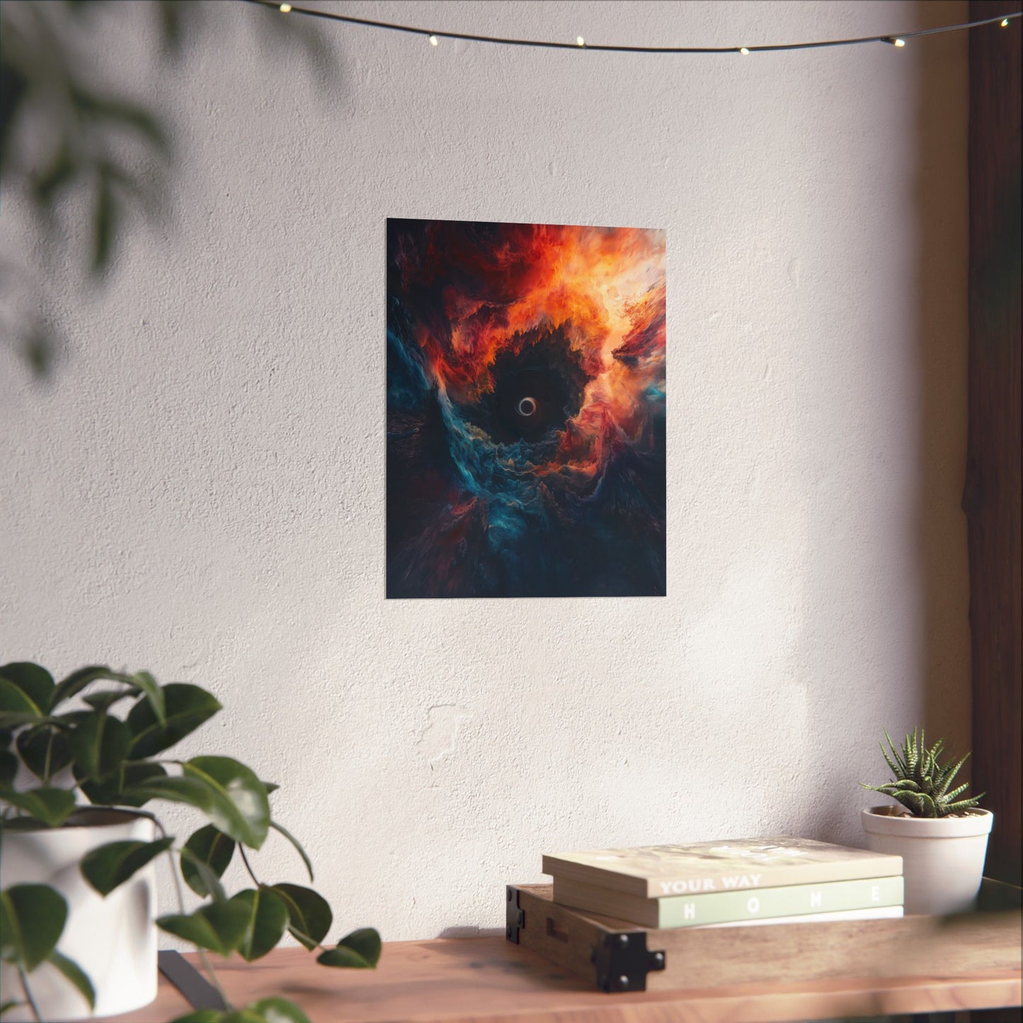 Cosmic Dance - Event Horizon - Fine Art Print - Eye-Catching Wall Art for Space Lovers - Space Poster
