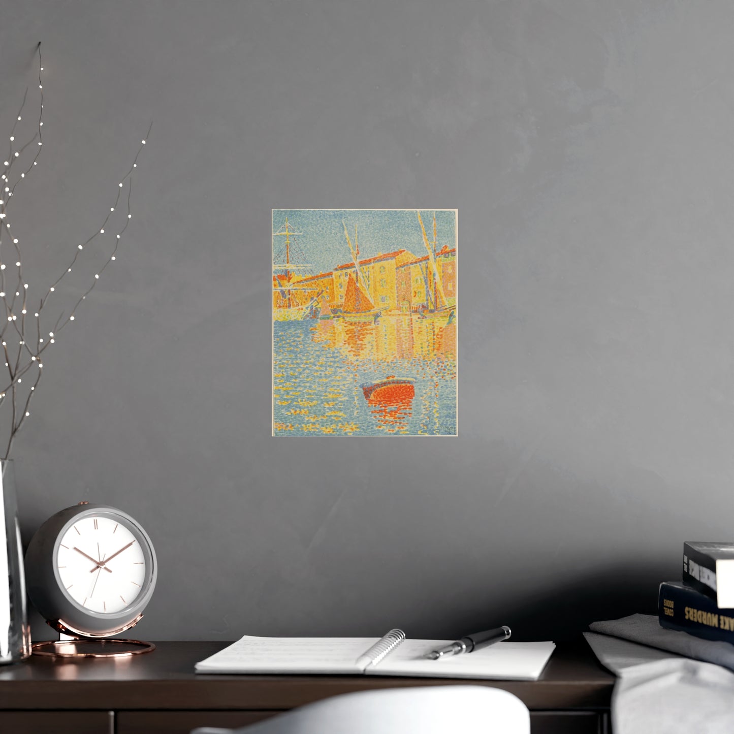 The Buoy La Bouee - Signac Fine Art Poster