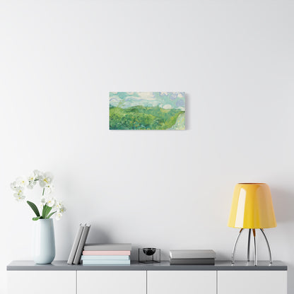 Vincent van Gogh - Green Wheat Fields Fine Art Canvas Print