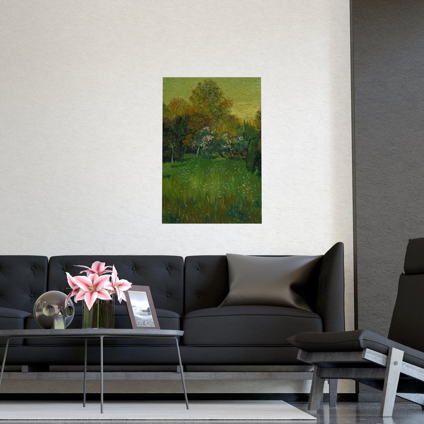 The Poet's Garden - Van Gogh Fine Art Poster