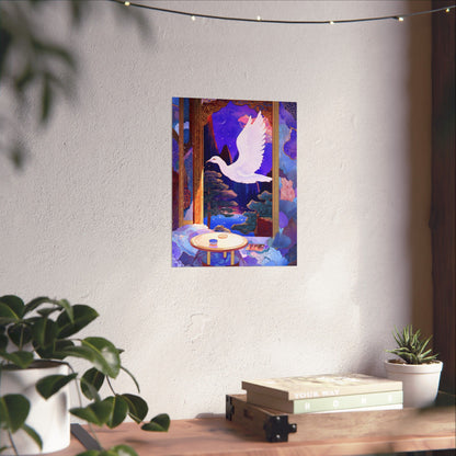 Into the Mystic Dove Messenger Fine Art Print