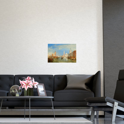 Venice Dogana and San Giorgio Maggiore - Turner Fine Art Poster