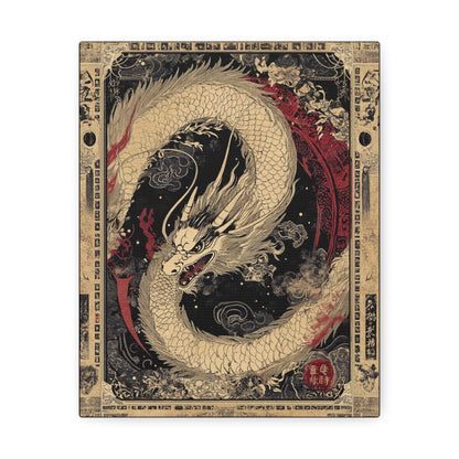 Can't Fight Fate - Dragon Collection -  Fine Art Print on Canvas