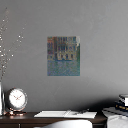 Venice Palazzo Dario - Monet Fine Art Poster