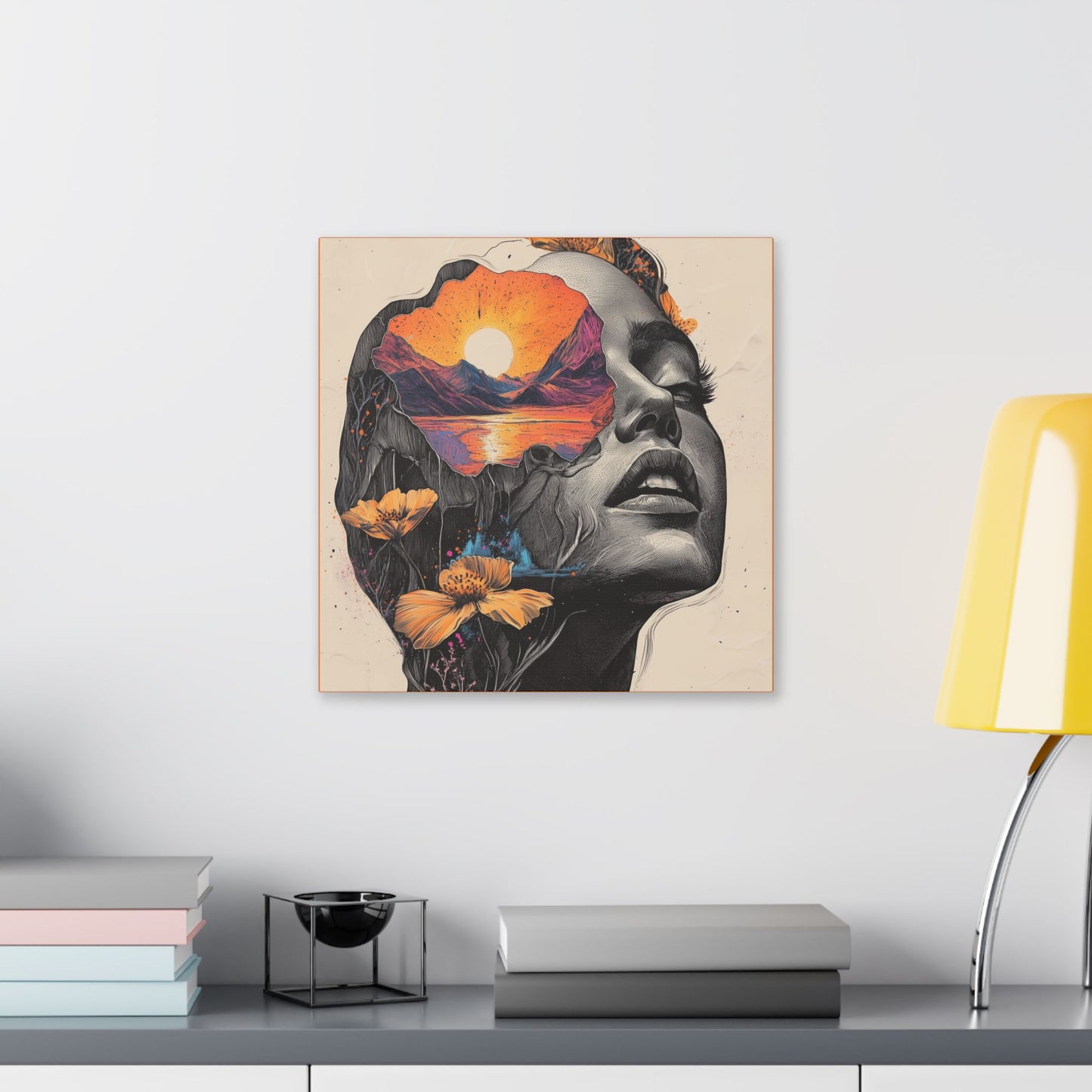 Beauty is in the Eye of the Beholder  - Fine Art Print on Canvas