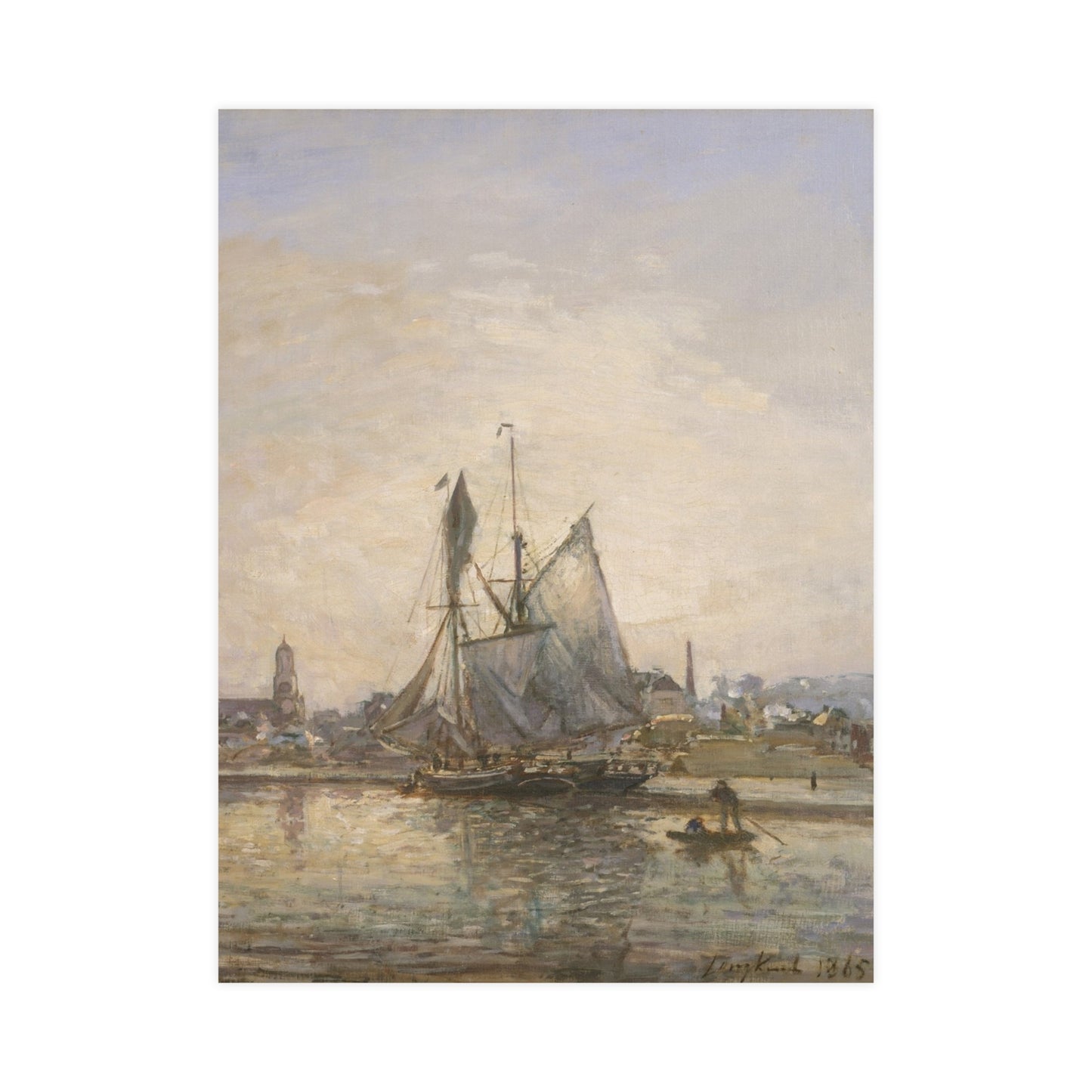 Honfleur Art Print - Museum Collection - Fine Art Poster
