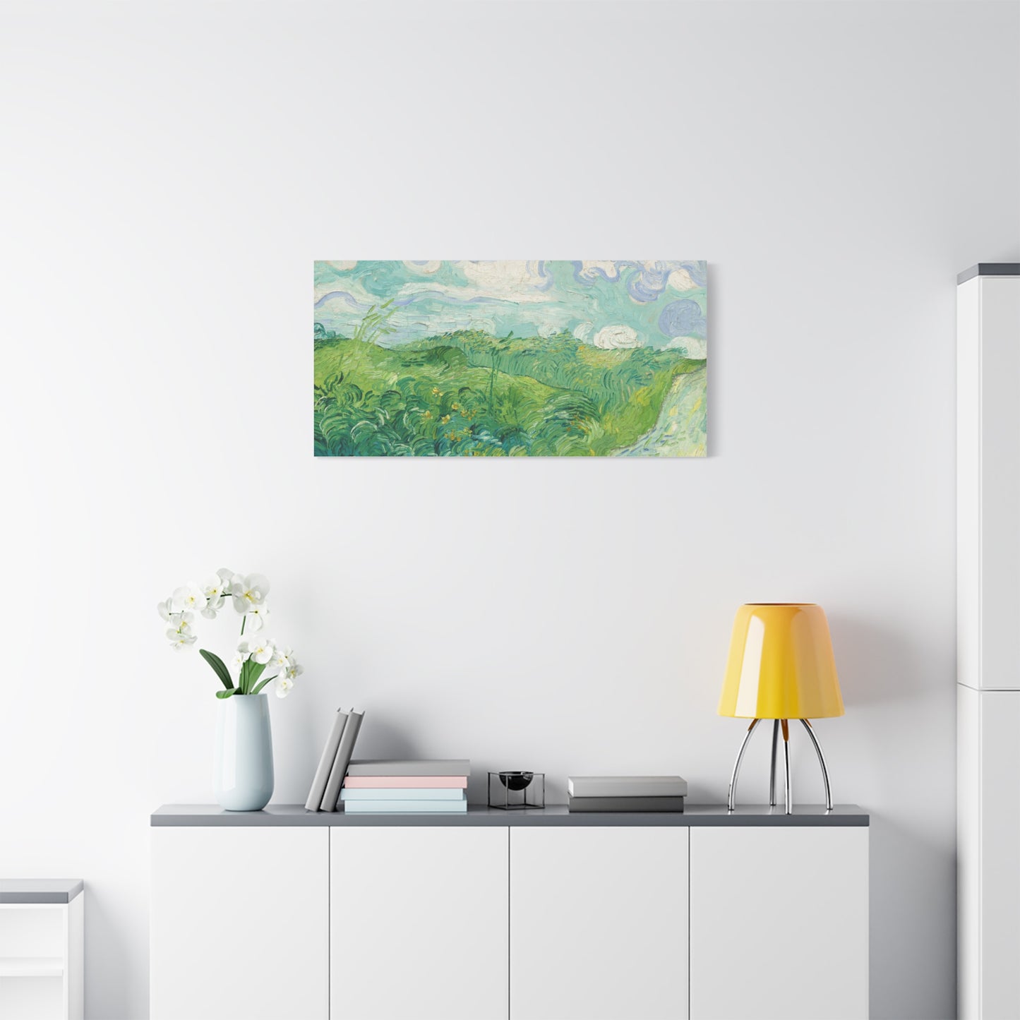 Vincent van Gogh - Green Wheat Fields Fine Art Canvas Print