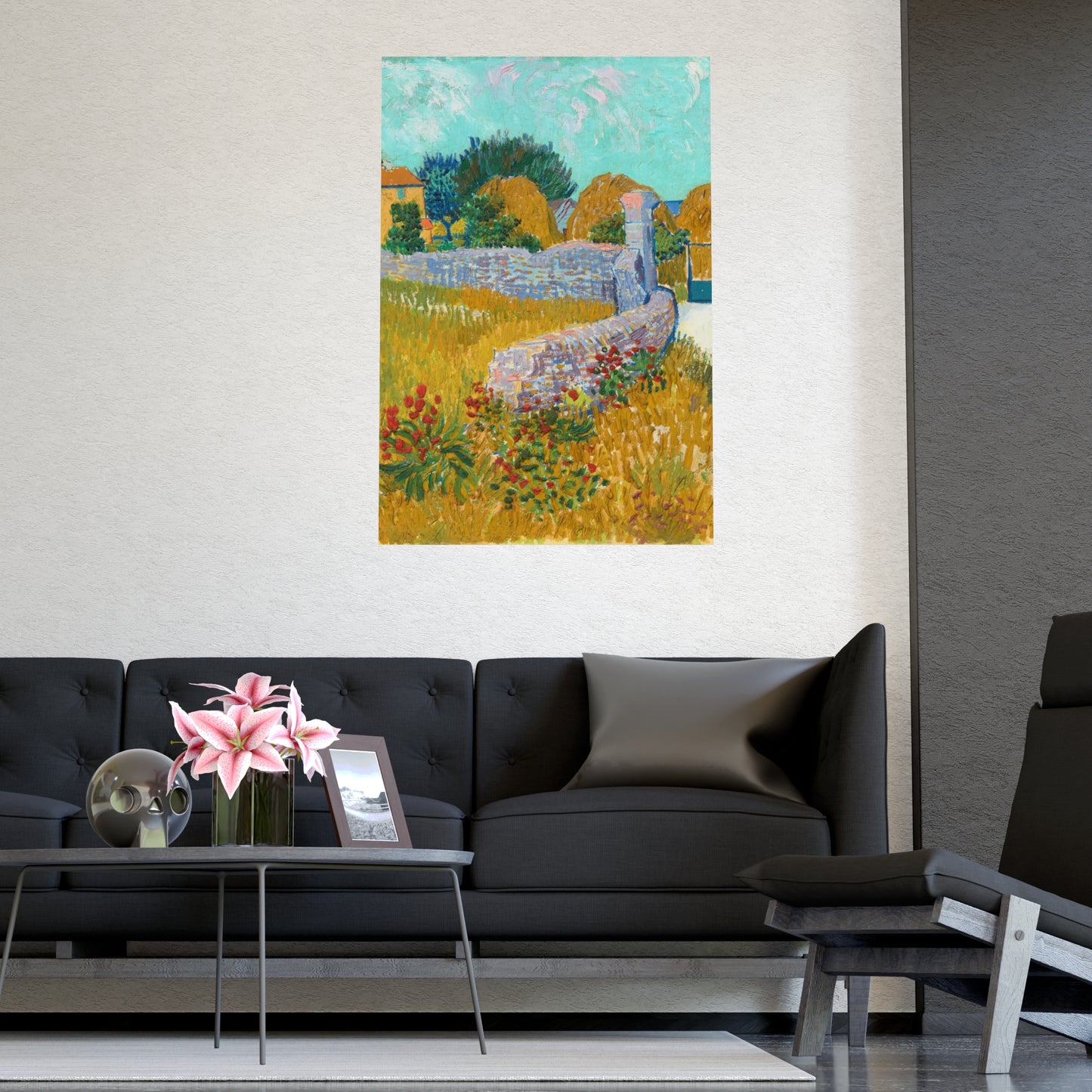 Farmhouse in Provence - Van Gogh Fine Art Poster