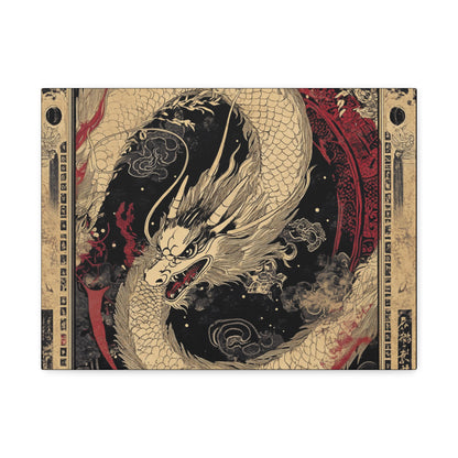Can't Fight Fate - Dragon Collection -  Fine Art Print on Canvas