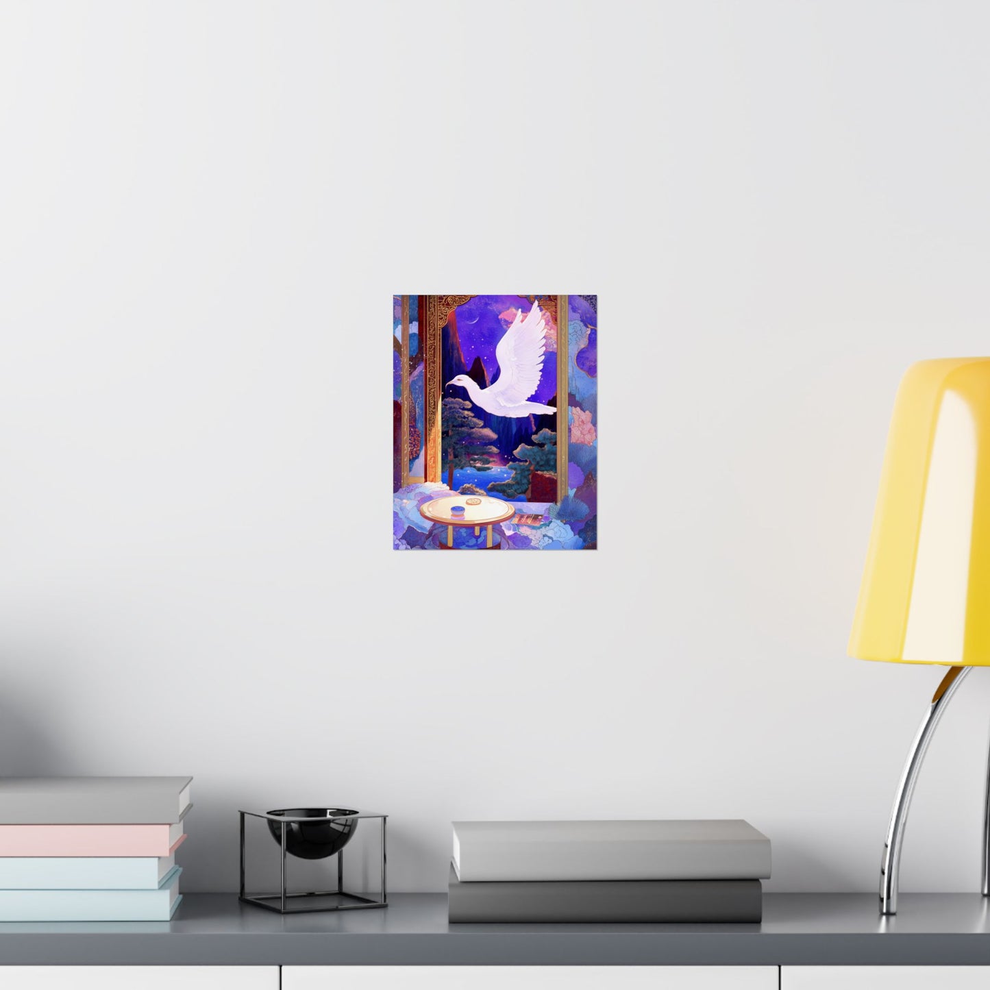 Into the Mystic Dove Messenger Fine Art Print