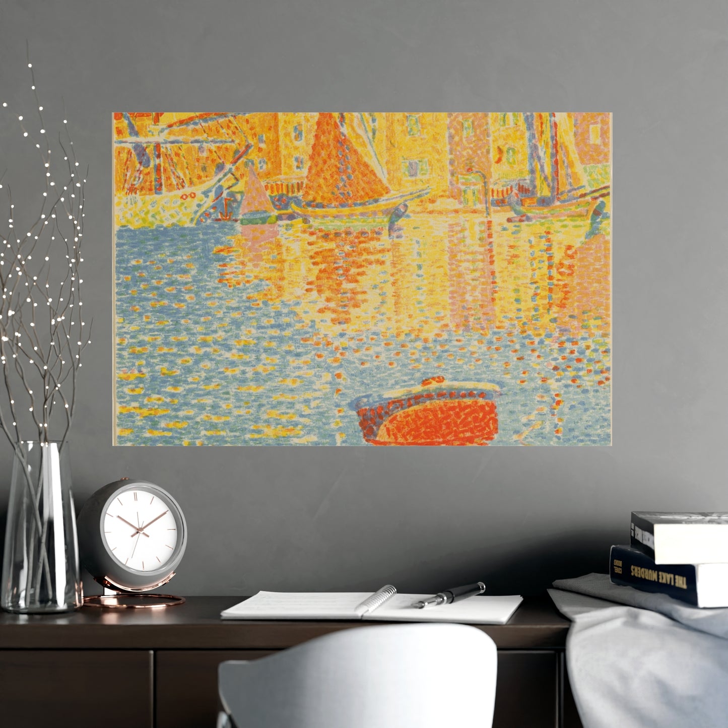 The Buoy La Bouee - Signac Fine Art Poster