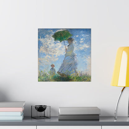Claude Monet - Woman with a Parasol Fine Art Print