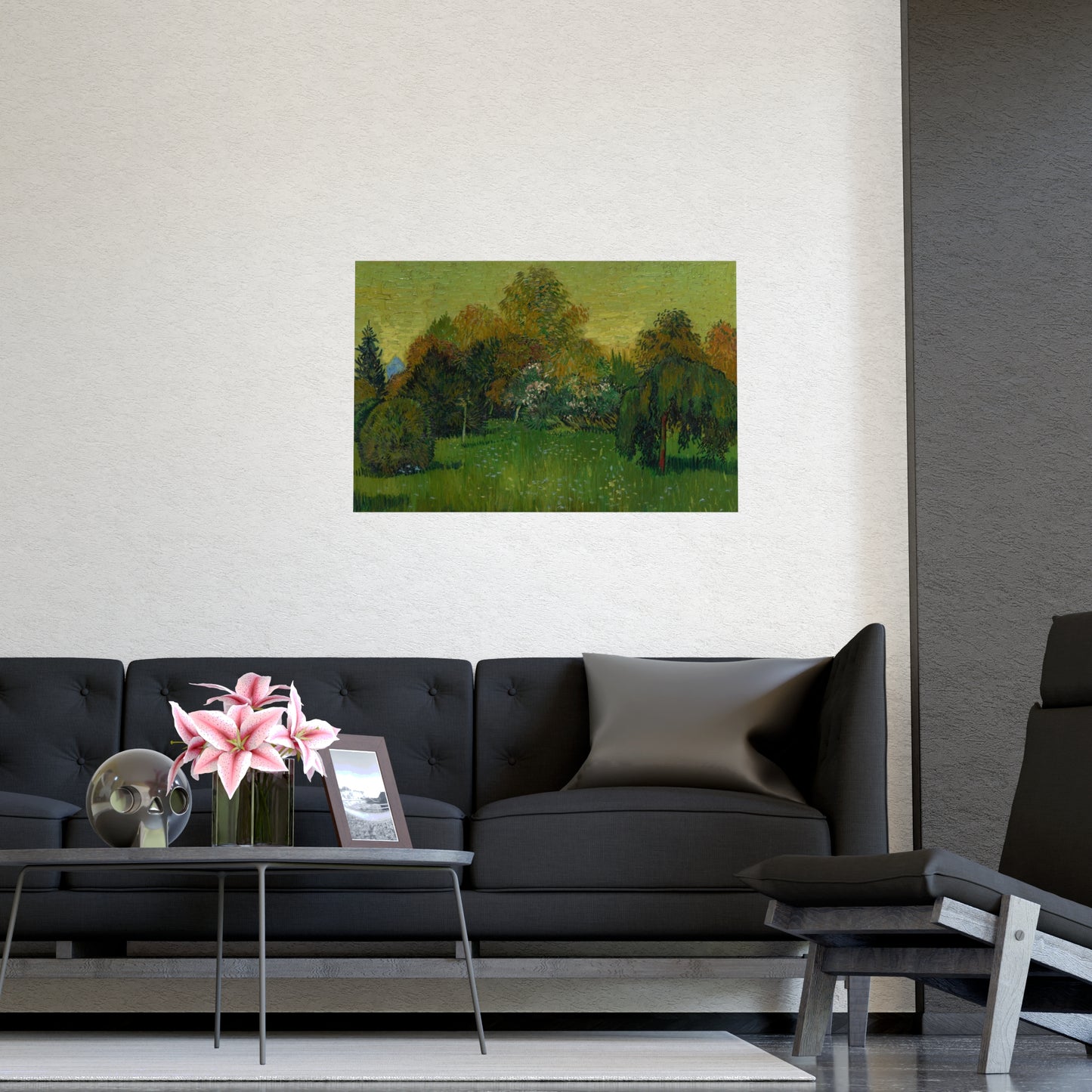 The Poet's Garden - Van Gogh Fine Art Poster