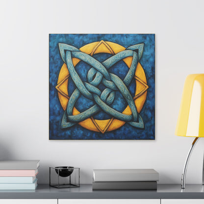 Celtic Knots - Speak Your Truth - on Canvas