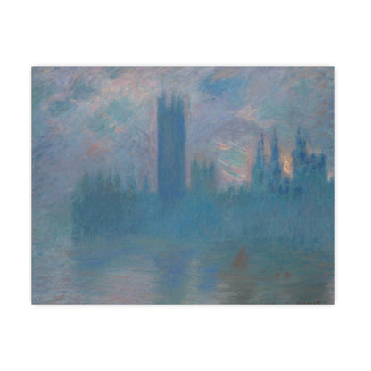 Houses of Parliament London - Monet Fine Art Poster