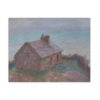 The Customs House at Varengeville - Monet Fine Art Poster