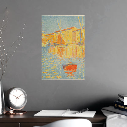 The Buoy La Bouee - Signac Fine Art Poster
