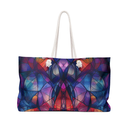 Watercolor Kaleidoscope -  Beach Day Bag - Weekender Bag