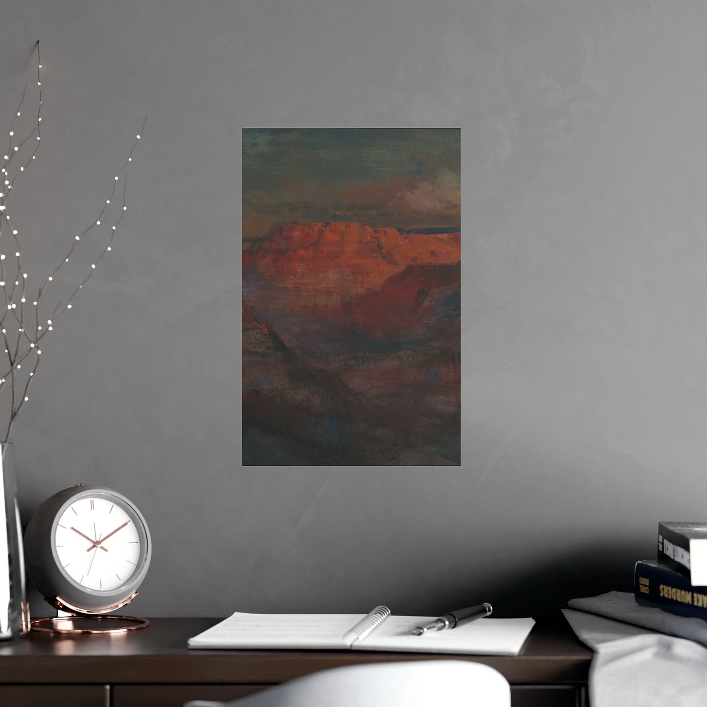 Grand Canyon Afterglow - American West Fine Art Poster