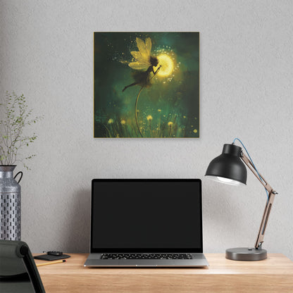Wishes Do Come True - Fairies & Flowers Collection - Wall Art on Canvas