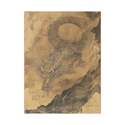 Smoke - Dragon Collection - Year of the Dragon -  Fine Art Print on Canvas
