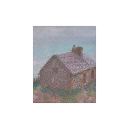 The Customs House at Varengeville - Monet Fine Art Poster