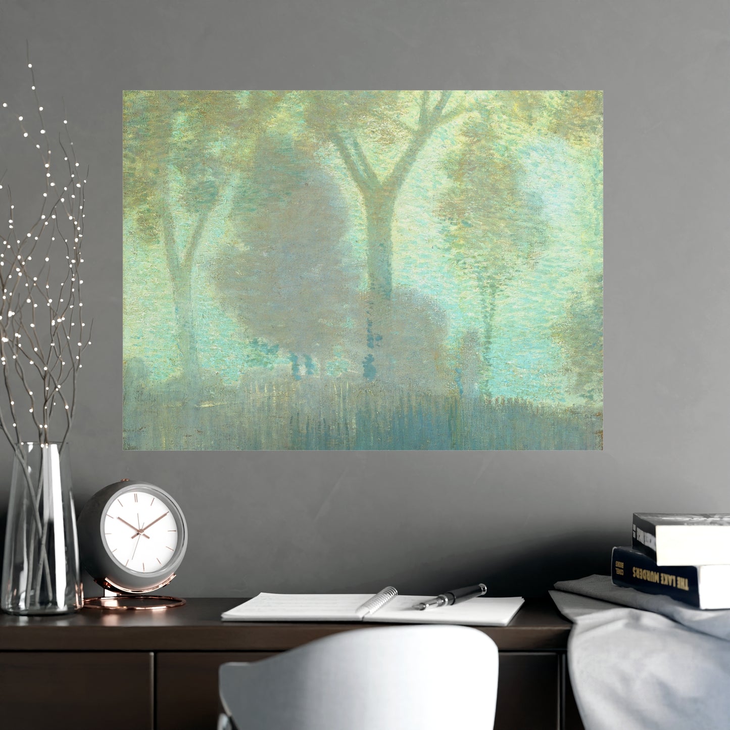 Moonlight - Nocturnal Landscape Fine Art Poster