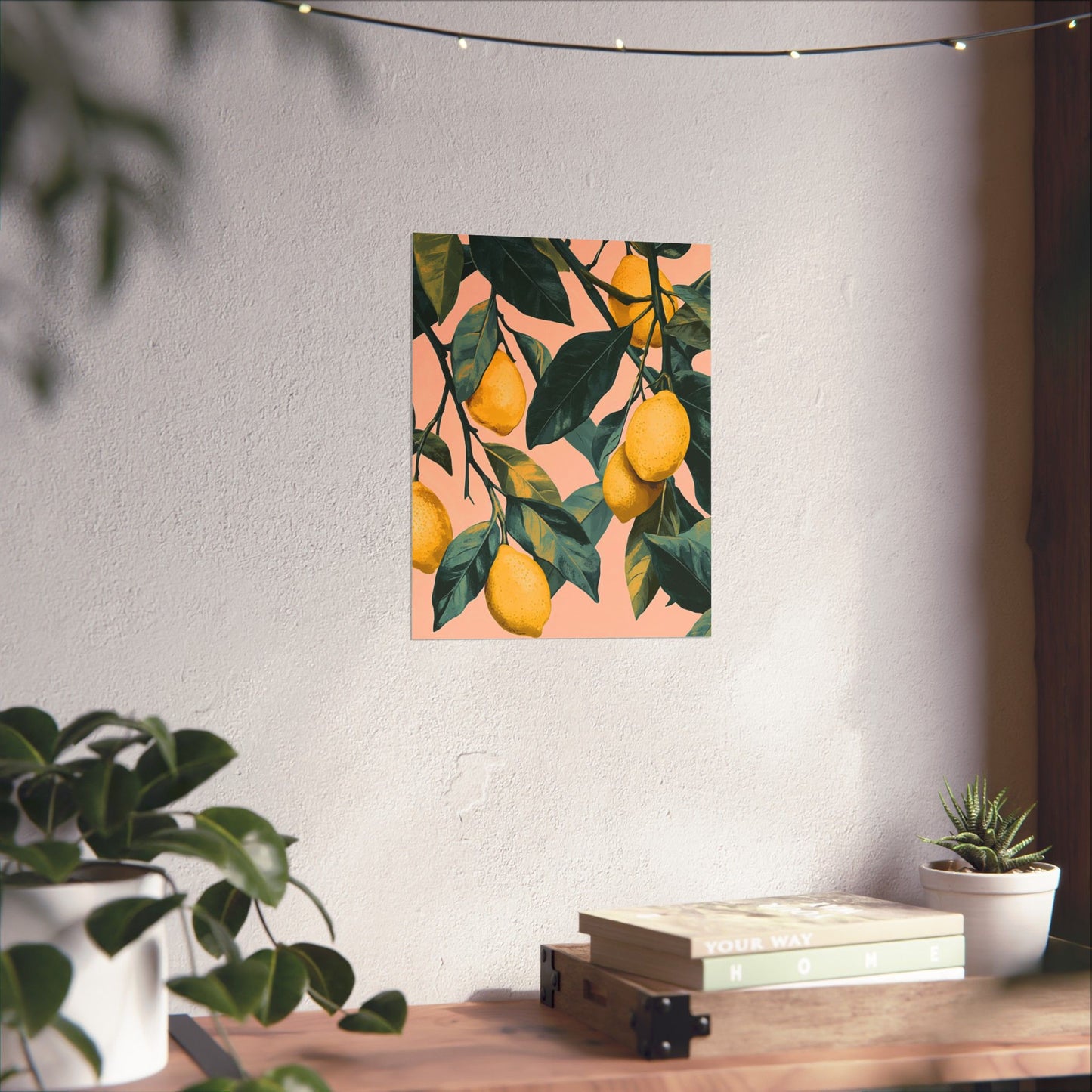 Lovely Lemons Botanical Fine Art Print