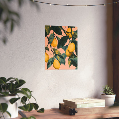 Lovely Lemons Botanical Fine Art Print