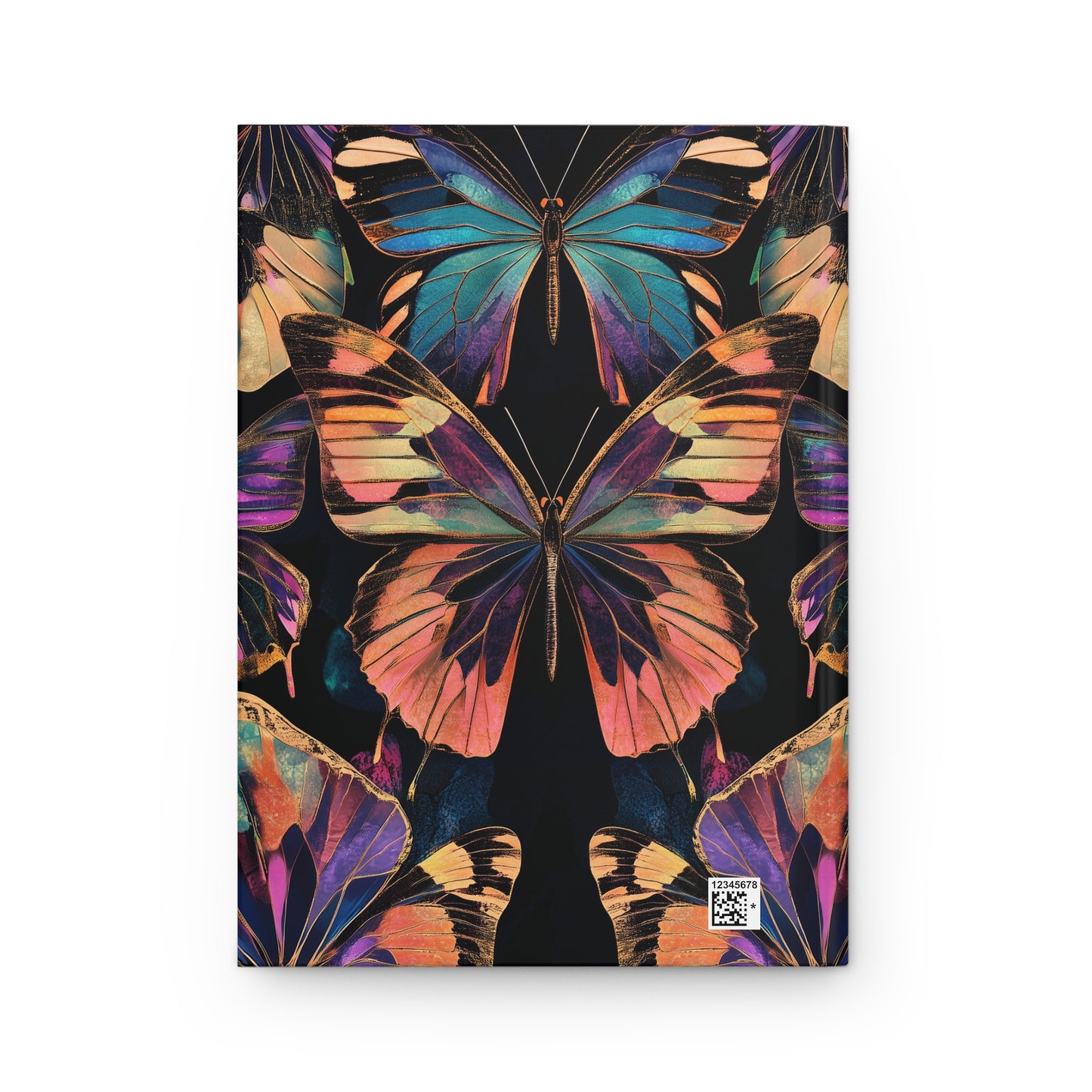 Prismatic Butterfly Art Print Hardcover Journal