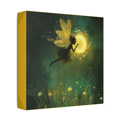 Wishes Do Come True - Fairies & Flowers Collection - Wall Art on Canvas