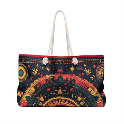 Aztec Inspired Weekender Bag