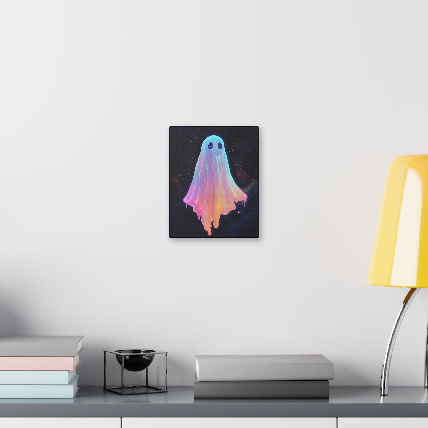 Cosmic Ghost  - Custom Art Print on Canvas
