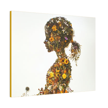 Summers Gone By - Wildflowers Fine Art Print on Canvas