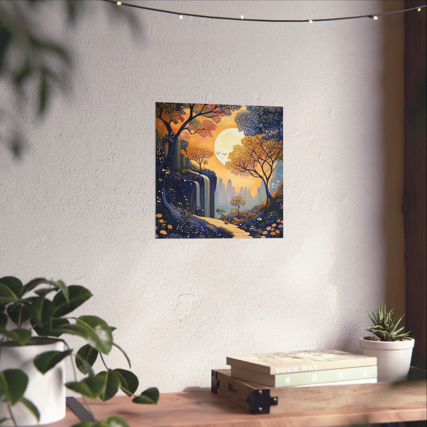 Enchanted Path Fine Art Print - Serene Scenes - Delight in Nature - Wall Art for Home Décor - Posters