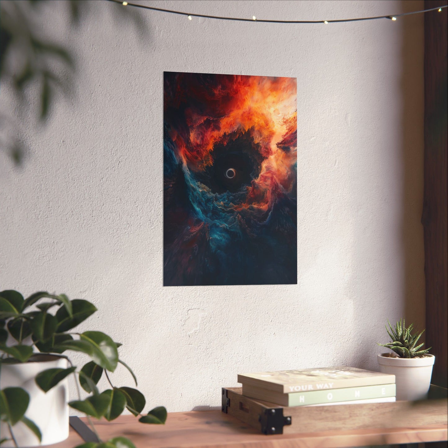 Cosmic Dance - Event Horizon - Fine Art Print - Eye-Catching Wall Art for Space Lovers - Space Poster