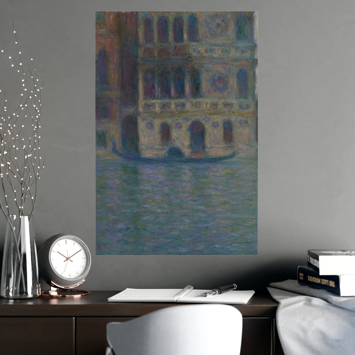 Venice Palazzo Dario - Monet Fine Art Poster