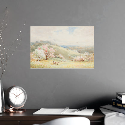 Spring - Seasonal Landscape Fine Art Poster
