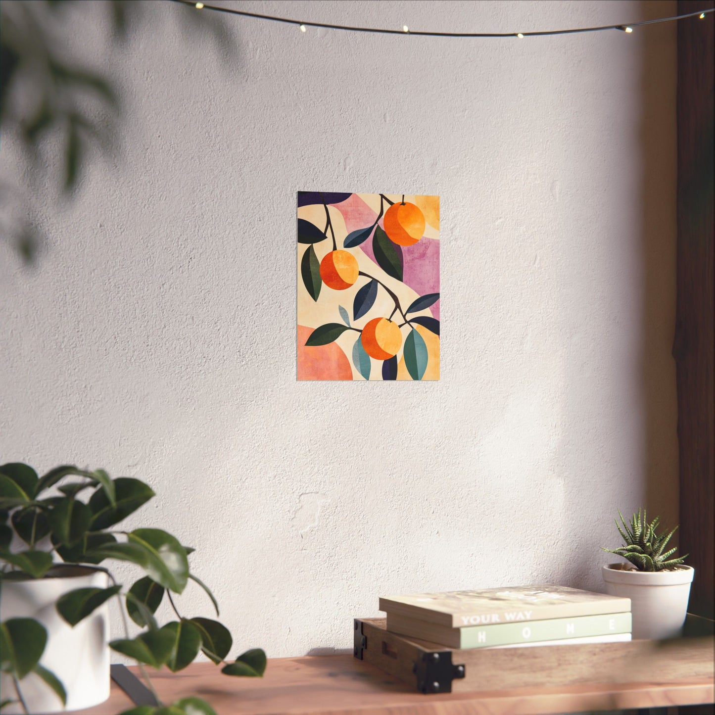 Orange Delight Botanical Fine Art Print
