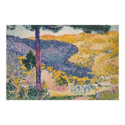Valley with Fir Shade on the Mountain - Museum Collection - Fine Art Poster